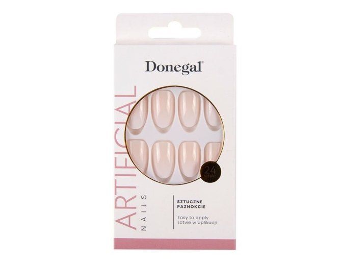 sztuczne paznokcie french manicure ombre chic