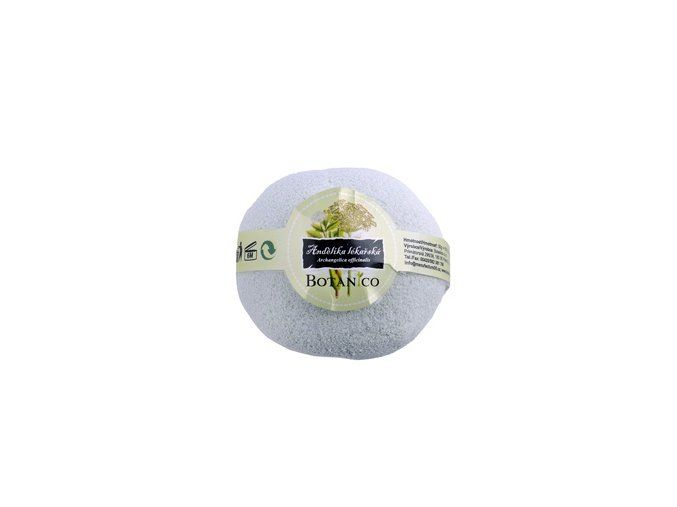 Koupelová koule - andělika zelená, 50 g