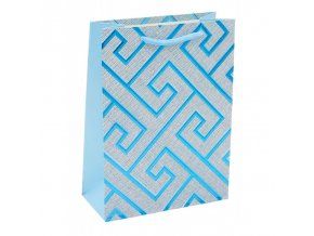 Modrá dárková taška