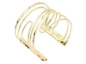 bransoletka metal pozlacana 14k mf39455