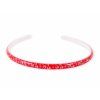 Plastová čelenka s potiskem