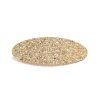 Oválná kovová spona na vlasy